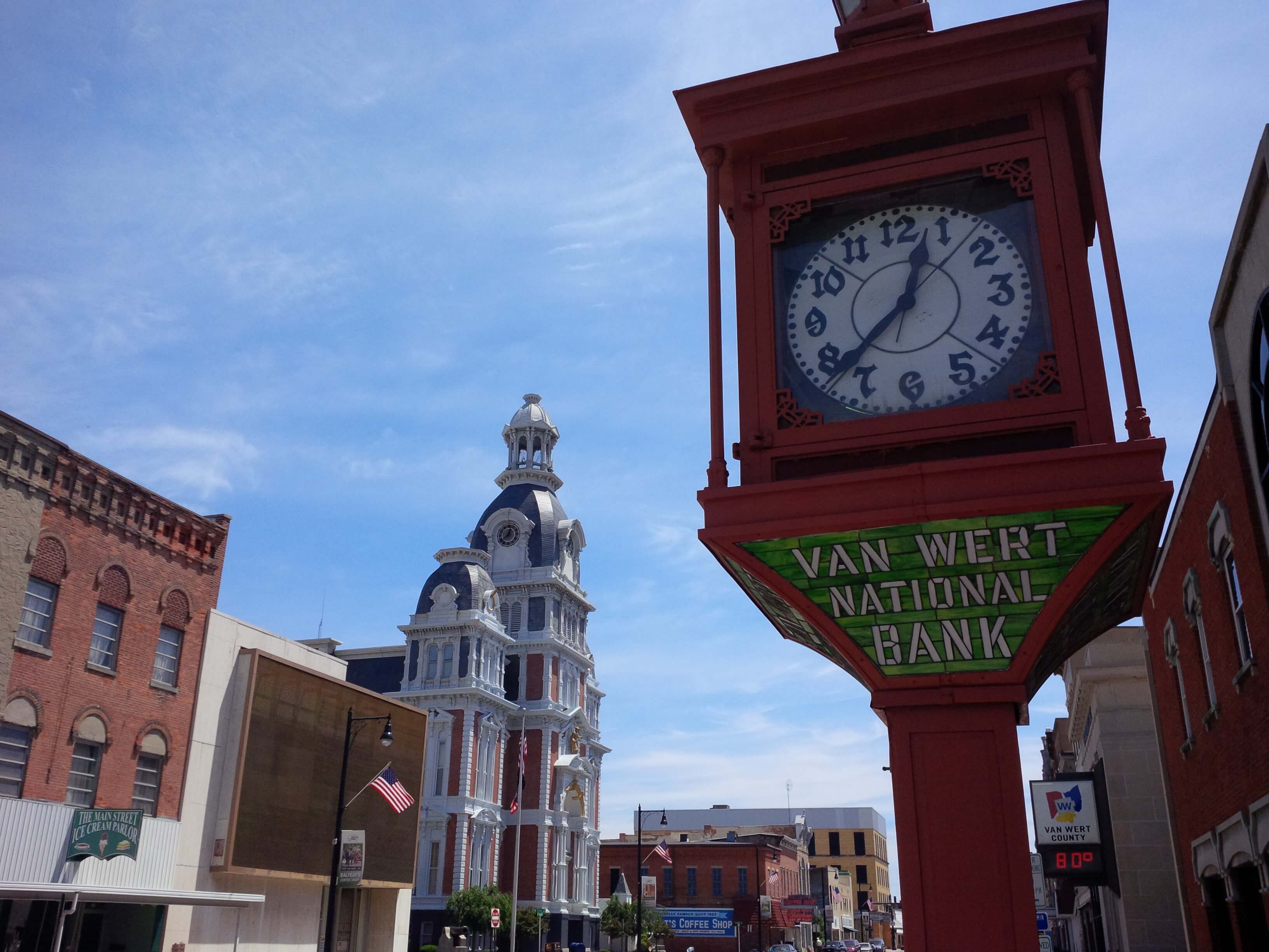 Downtown Van Wert, Ohio